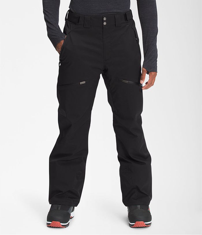 The North Face Snow Pants Chakal Black - Mens - Thailand YXKED-2864